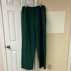 Vintage Columbia Mens Green Waterproof Lightweight Hiking Rain Pants